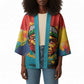 Amilcar Cabral Kimono Armed Activist Quote Raised Fist African Liberation Tribute - Colorful Paint Stroke - African Pride