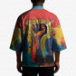 Amilcar Cabral Kimono Armed Activist Quote Raised Fist African Liberation Tribute - Colorful Paint Stroke - African Pride