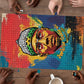 Amilcar Cabral Puzzle Armed Activist Quote Raised Fist African Liberation Tribute - Colorful Paint Stroke - African Pride