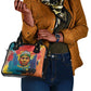 Amilcar Cabral Shoulder Handbag Armed Activist Quote Raised Fist African Liberation Tribute - Colorful Paint Stroke - African Pride
