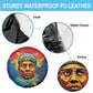 Amilcar Cabral Spare Tire Cover Armed Activist Quote Raised Fist African Liberation Tribute - Colorful Paint Stroke - African Pride