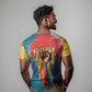 Amilcar Cabral T shirt Armed Activist Quote Raised Fist African Liberation Tribute - Colorful Paint Stroke - African Pride