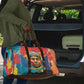 Amilcar Cabral Travel Bag Armed Activist Quote Raised Fist African Liberation Tribute - Colorful Paint Stroke - African Pride
