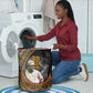 Amilcar Cabral Laundry Basket African Map with Chains Freedom Theme Revolutionary Liberation Tribute - African Pride