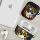 Amilcar Cabral AirPods Case African Map with Chains Freedom Theme Revolutionary Liberation Tribute - African Pride