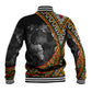 Amilcar Cabral Baseball Jacket African Map with Chains Freedom Theme Revolutionary Liberation Tribute - African Pride