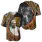 Amilcar Cabral Baseball Jersey African Map with Chains Freedom Theme Revolutionary Liberation Tribute - African Pride