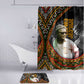 Amilcar Cabral Bathroom Set African Map with Chains Freedom Theme Revolutionary Liberation Tribute - African Pride