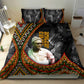 Amilcar Cabral Bedding Set African Map with Chains Freedom Theme Revolutionary Liberation Tribute - African Pride