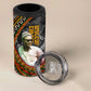 Amilcar Cabral 4 in 1 Can Cooler Tumbler African Map with Chains Freedom Theme Revolutionary Liberation Tribute - African Pride