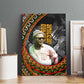Amilcar Cabral Canvas Wall Art African Map with Chains Freedom Theme Revolutionary Liberation Tribute - African Pride