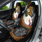 Amilcar Cabral Car Seat Cover African Map with Chains Freedom Theme Revolutionary Liberation Tribute - African Pride