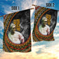 Amilcar Cabral Garden Flag African Map with Chains Freedom Theme Revolutionary Liberation Tribute - African Pride