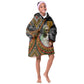 Amilcar Cabral Kid Wearable Blanket Hoodie African Map with Chains Freedom Theme Revolutionary Liberation Tribute - African Pride