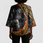 Amilcar Cabral Kimono Sleeve Blouse African Map with Chains Freedom Theme Revolutionary Liberation Tribute - African Pride