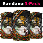 Amilcar Cabral Neck Gaiter African Map with Chains Freedom Theme Revolutionary Liberation Tribute - African Pride