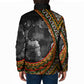 Amilcar Cabral Padded Jacket African Map with Chains Freedom Theme Revolutionary Liberation Tribute - African Pride