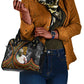 Amilcar Cabral Shoulder Handbag African Map with Chains Freedom Theme Revolutionary Liberation Tribute - African Pride