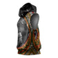 Amilcar Cabral Sleeveless Hoodie African Map with Chains Freedom Theme Revolutionary Liberation Tribute - African Pride