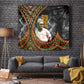 Amilcar Cabral Tapestry African Map with Chains Freedom Theme Revolutionary Liberation Tribute - African Pride