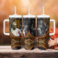 Amilcar Cabral Tumbler With Handle African Map with Chains Freedom Theme Revolutionary Liberation Tribute - African Pride
