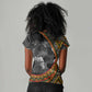 Amilcar Cabral Women V-Neck T-Shirt African Map with Chains Freedom Theme Revolutionary Liberation Tribute - African Pride