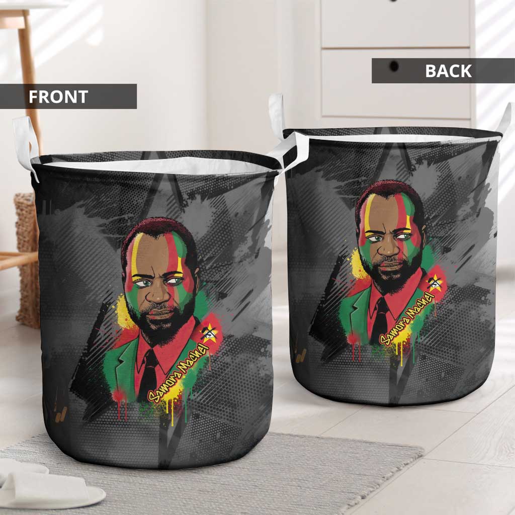 Samora Machel Laundry Basket Mozambique Liberation Graffiti Style Viva FRELIMO African Revolutionary - African Pride