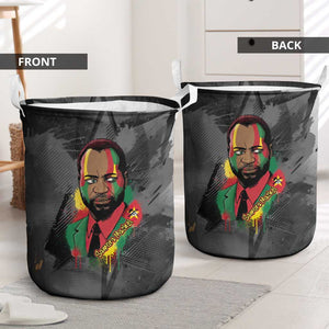 Samora Machel Laundry Basket Mozambique Liberation Graffiti Style Viva FRELIMO African Revolutionary - African Pride