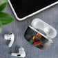 Samora Machel AirPods Case Mozambique Liberation Graffiti Style Viva FRELIMO African Revolutionary - African Pride