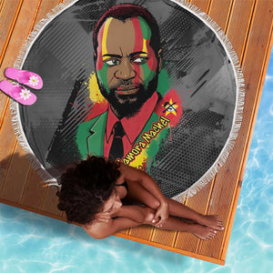 Samora Machel Beach Blanket Mozambique Liberation Graffiti Style Viva FRELIMO African Revolutionary - African Pride