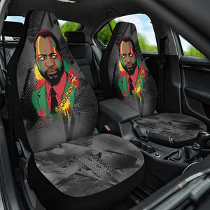 Samora Machel Car Seat Cover Mozambique Liberation Graffiti Style Viva FRELIMO African Revolutionary - African Pride