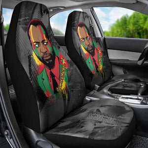 Samora Machel Car Seat Cover Mozambique Liberation Graffiti Style Viva FRELIMO African Revolutionary - African Pride