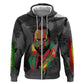 Samora Machel Hoodie Mozambique Liberation Graffiti Style Viva FRELIMO African Revolutionary - African Pride