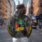 Samora Machel Hoodie Mozambique Liberation Graffiti Style Viva FRELIMO African Revolutionary - African Pride