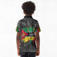 Samora Machel Kid Polo Shirt Mozambique Liberation Graffiti Style Viva FRELIMO African Revolutionary - African Pride