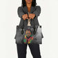 Samora Machel Leather Bag Mozambique Liberation Graffiti Style Viva FRELIMO African Revolutionary - African Pride