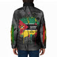 Samora Machel Padded Jacket Mozambique Liberation Graffiti Style Viva FRELIMO African Revolutionary - African Pride
