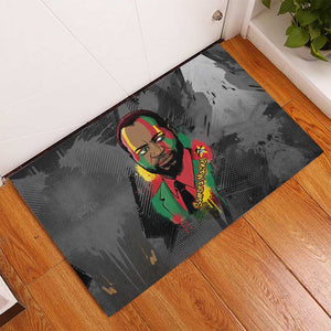 Samora Machel Rubber Doormat Mozambique Liberation Graffiti Style Viva FRELIMO African Revolutionary - African Pride