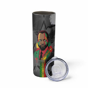 Samora Machel Skinny Tumbler Mozambique Liberation Graffiti Style Viva FRELIMO African Revolutionary - African Pride