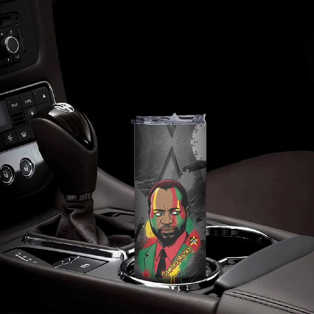 Samora Machel Skinny Tumbler Mozambique Liberation Graffiti Style Viva FRELIMO African Revolutionary - African Pride