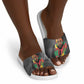 Samora Machel Slide Sandals Mozambique Liberation Graffiti Style Viva FRELIMO African Revolutionary - African Pride