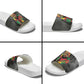 Samora Machel Slide Sandals Mozambique Liberation Graffiti Style Viva FRELIMO African Revolutionary - African Pride