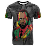 Samora Machel T shirt Mozambique Liberation Graffiti Style Viva FRELIMO African Revolutionary - African Pride