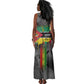 Samora Machel Tank Maxi Dress Mozambique Liberation Graffiti Style Viva FRELIMO African Revolutionary - African Pride