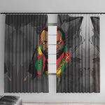 Samora Machel Window Curtain Mozambique Liberation Graffiti Style Viva FRELIMO African Revolutionary - African Pride