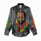 Samora Machel Women Casual Shirt Mozambique Liberation Graffiti Style Viva FRELIMO African Revolutionary - African Pride