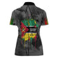 Samora Machel Women Polo Shirt Mozambique Liberation Graffiti Style Viva FRELIMO African Revolutionary - African Pride