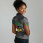 Samora Machel Women Polo Shirt Mozambique Liberation Graffiti Style Viva FRELIMO African Revolutionary - African Pride