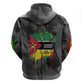 Samora Machel Zip Hoodie Mozambique Liberation Graffiti Style Viva FRELIMO African Revolutionary - African Pride