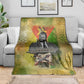 Samora Machel Blanket Mozambique Flag Unity and Victory Quote Liberation Struggle - African Freedom Tribute - African Pride